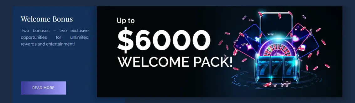 Exclusive Casino bonusy